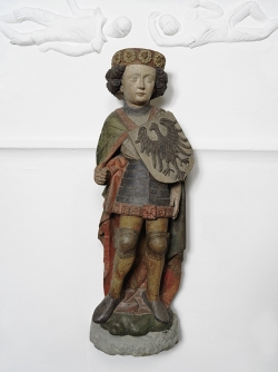 Patroklusstatue vom Walburgertor, Sandstein, teilweise farbig gefasst | 1449